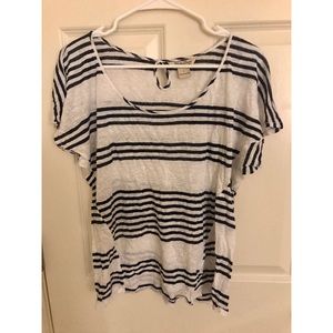 Lucky brand striped linen shirt